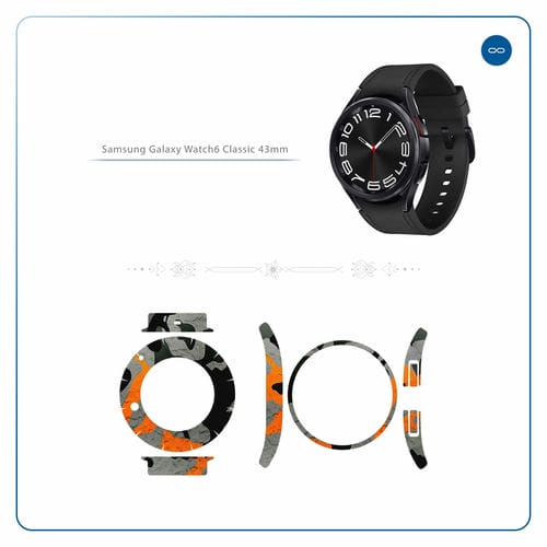 Samsung_Watch6 Classic 43mm_Army_Autumn_2